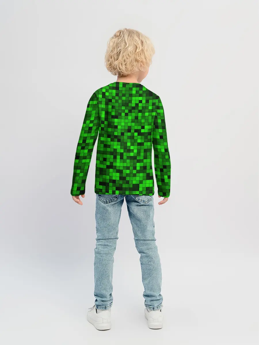 Детский лонгслив / MINECRAFT