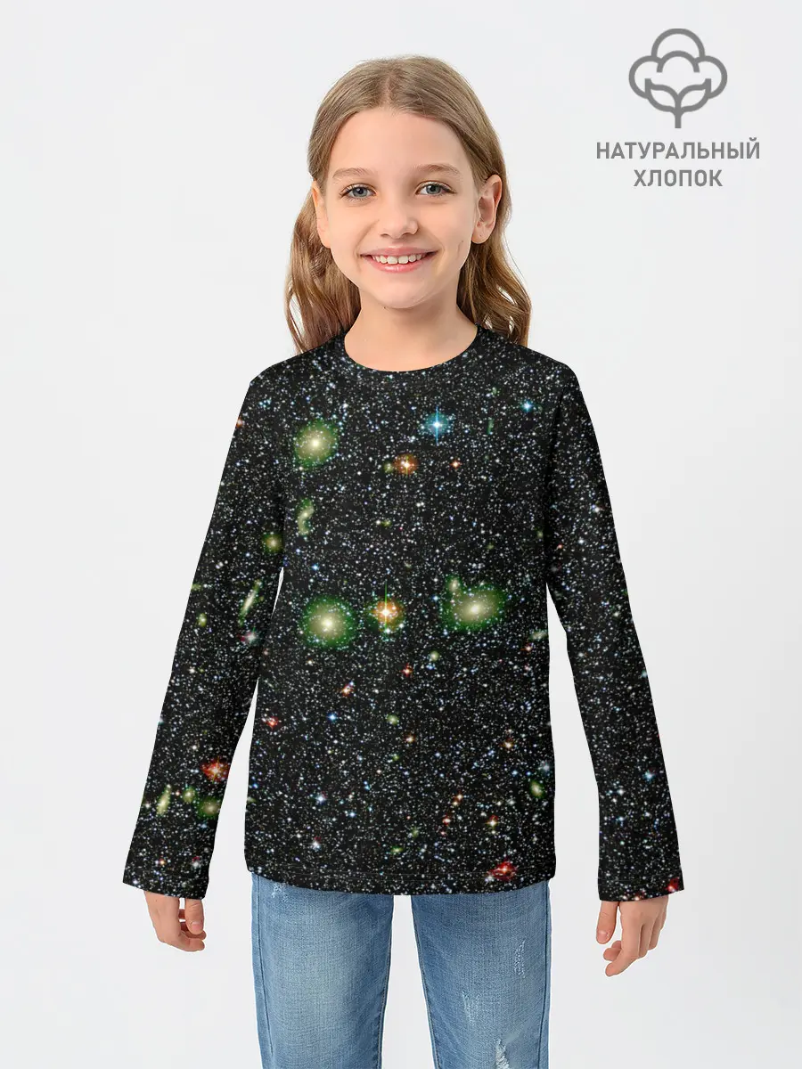 Детский лонгслив / ЗВЕЗДЫ