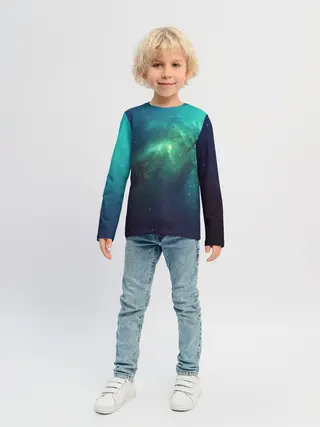 Детский лонгслив / GALAXY