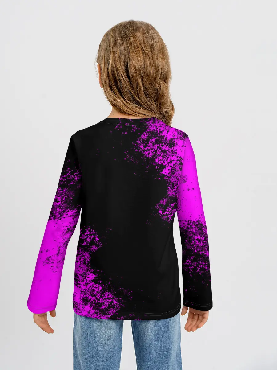 Детский лонгслив / Luigis Mansion