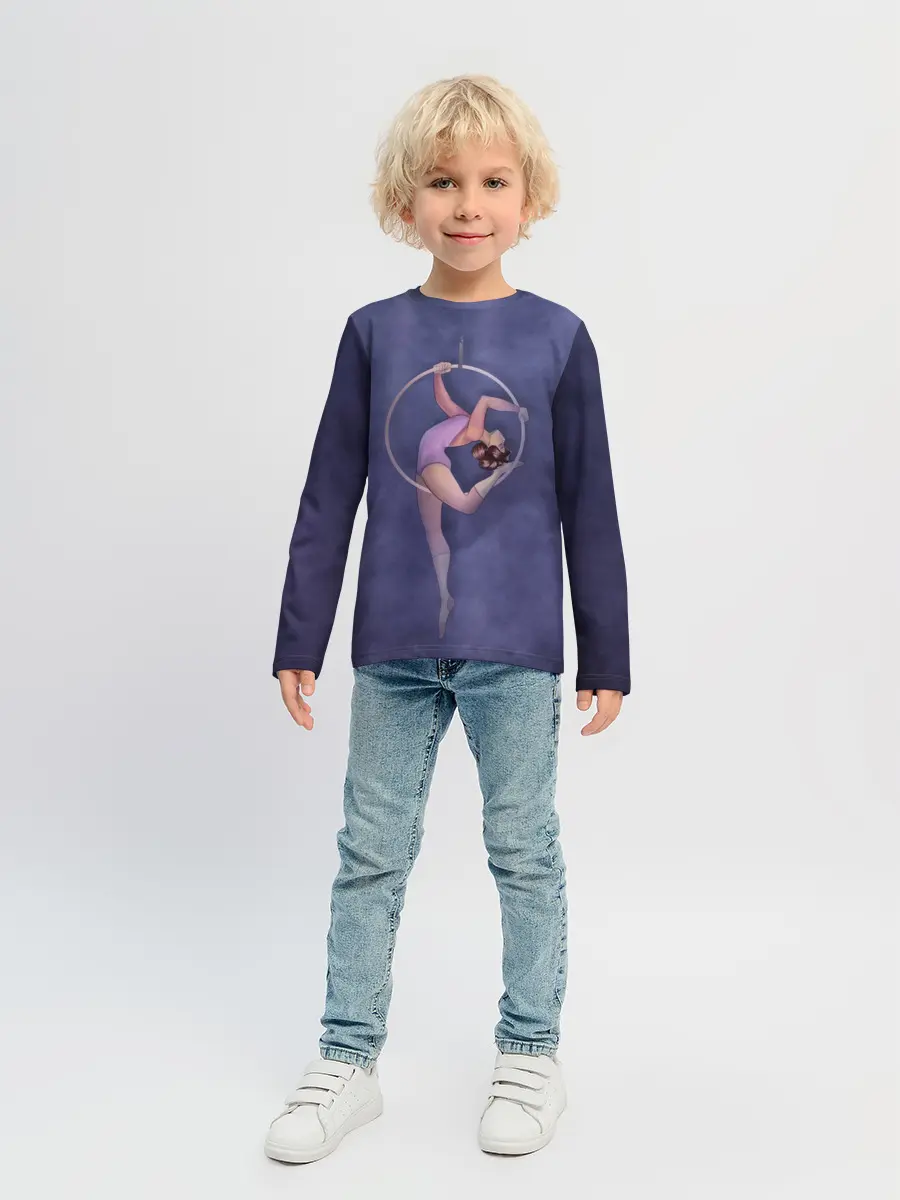 Детский лонгслив / Воздушная гимнастка