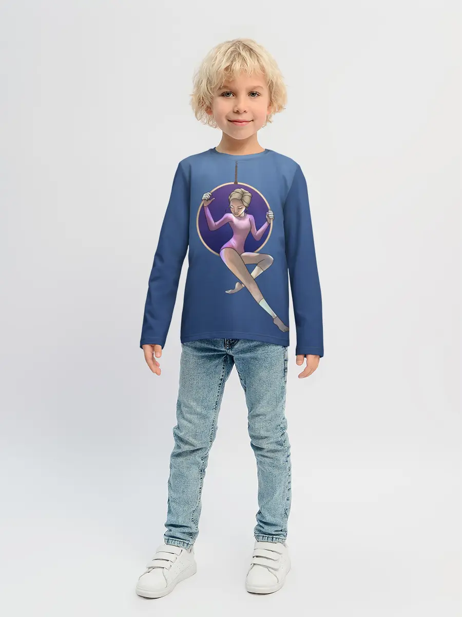 Детский лонгслив / Gymnastics on the rings