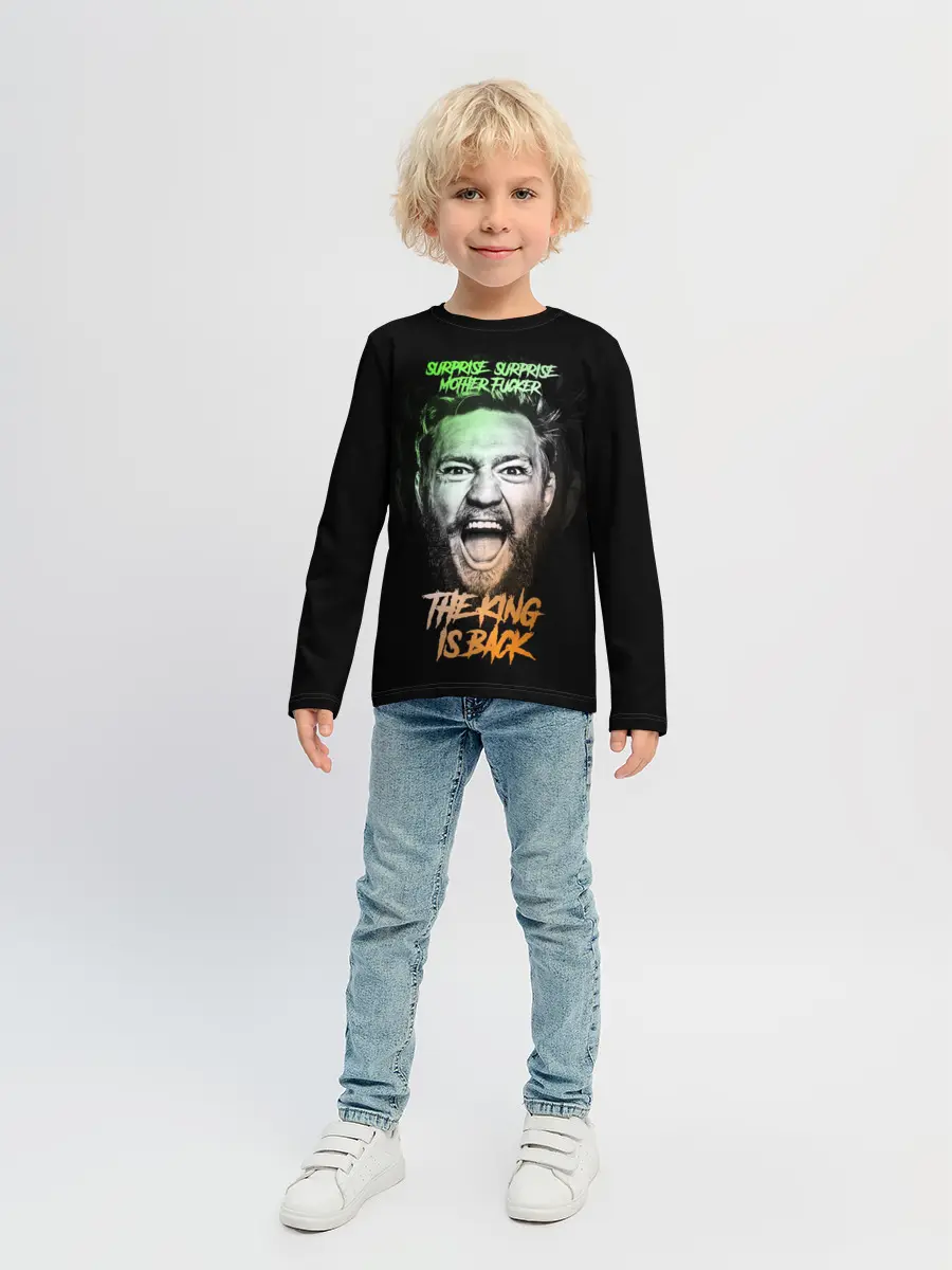 Детский лонгслив / Конор Макгрегор