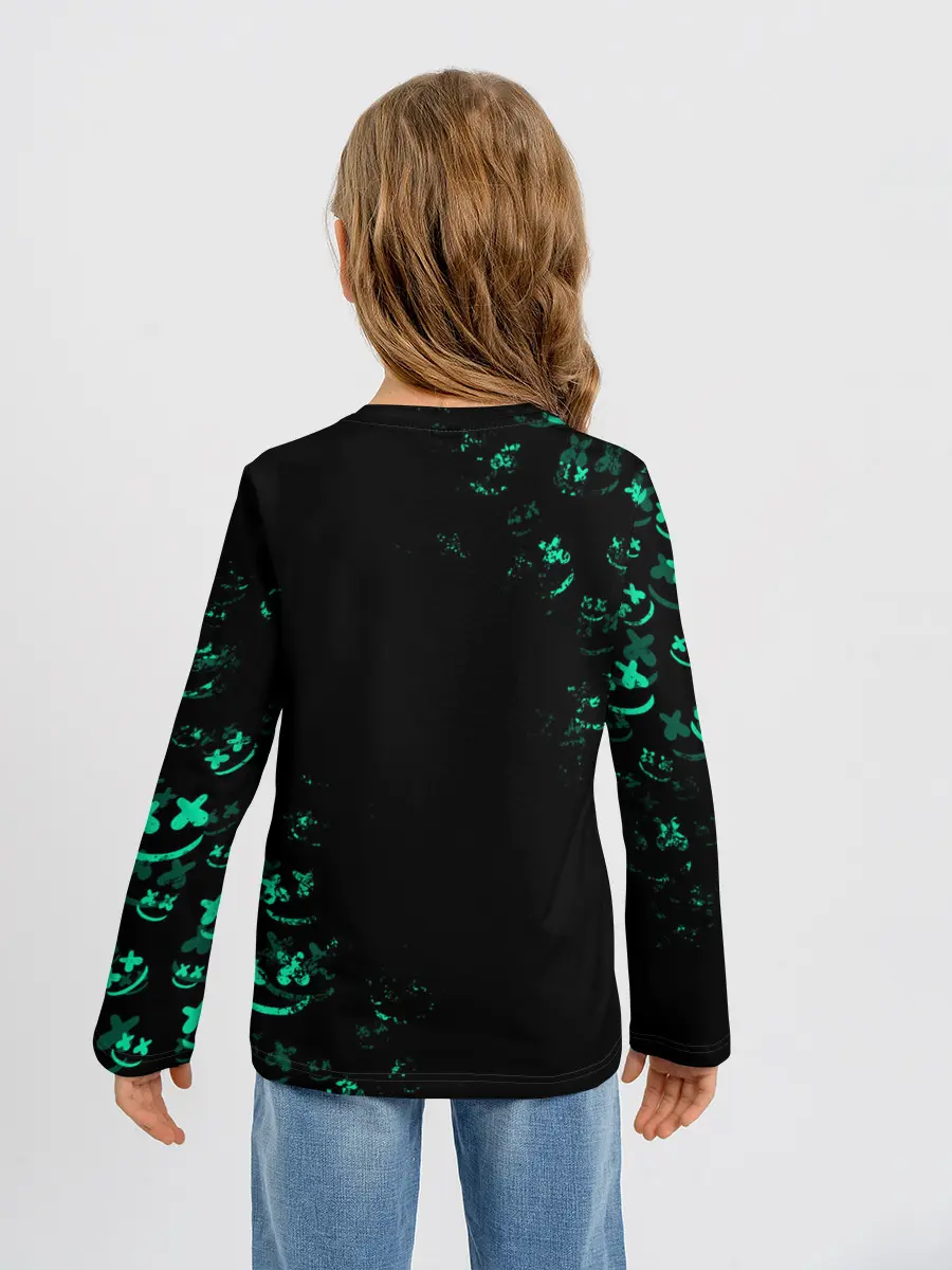 Детский лонгслив / Marshmello