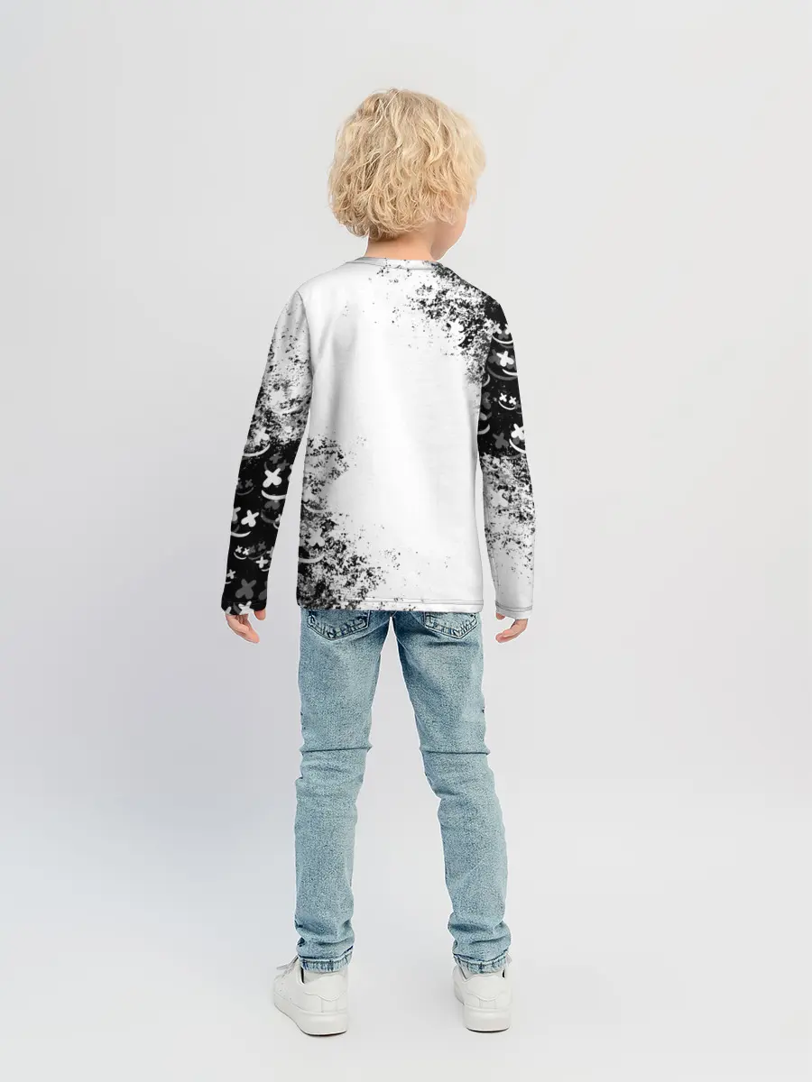 Детский лонгслив / Marshmello