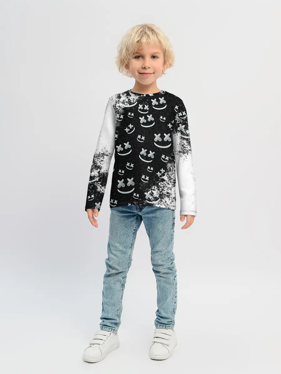 Детский лонгслив / Marshmello