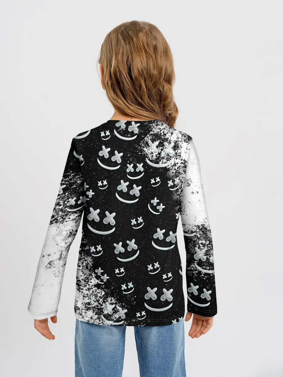 Детский лонгслив / Marshmello