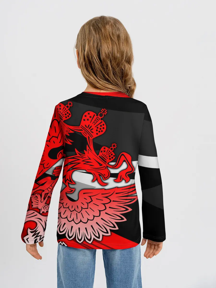 Детский лонгслив / Hockey