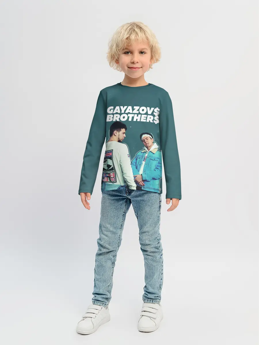 Детский лонгслив / GAYAZOV$ BROTHER$