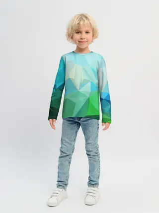 Детский лонгслив / GEOMETRY