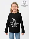 Детский лонгслив / Queen. We Will Rock You