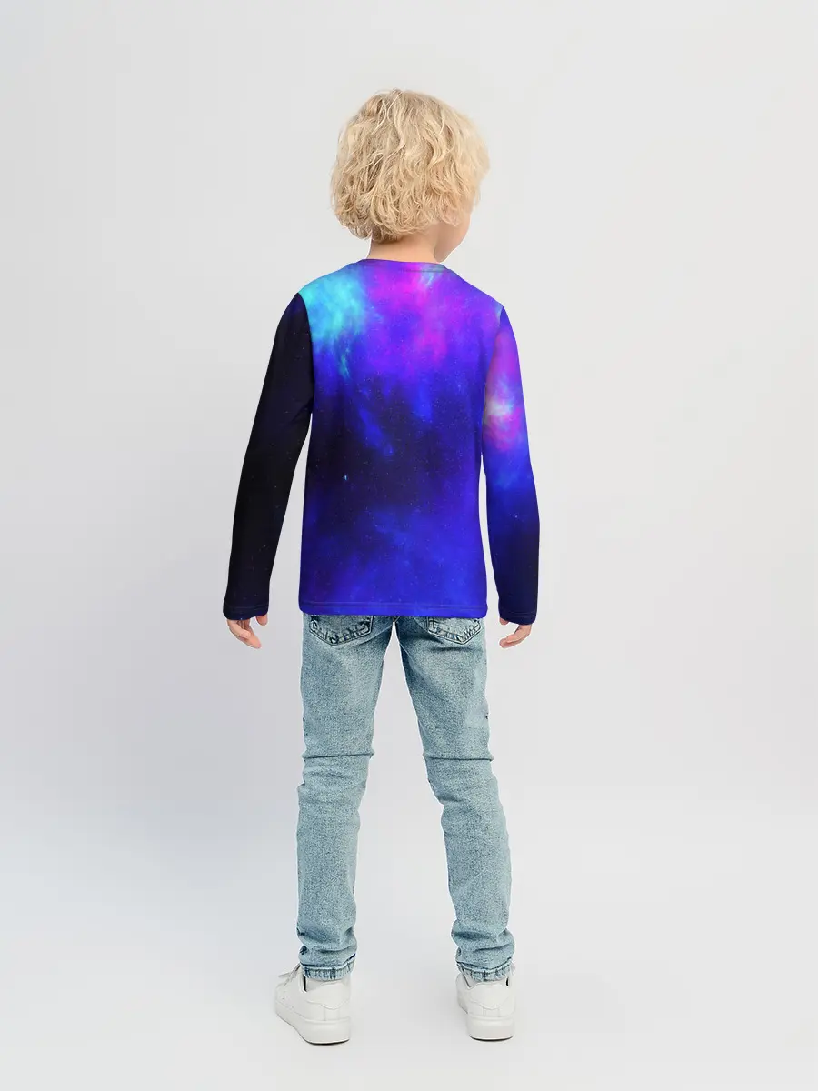 Детский лонгслив / СЕВЕРНОЕ СИЯНИЕ