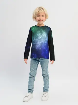 Детский лонгслив / ЗВЁЗДНОЕ НЕБО