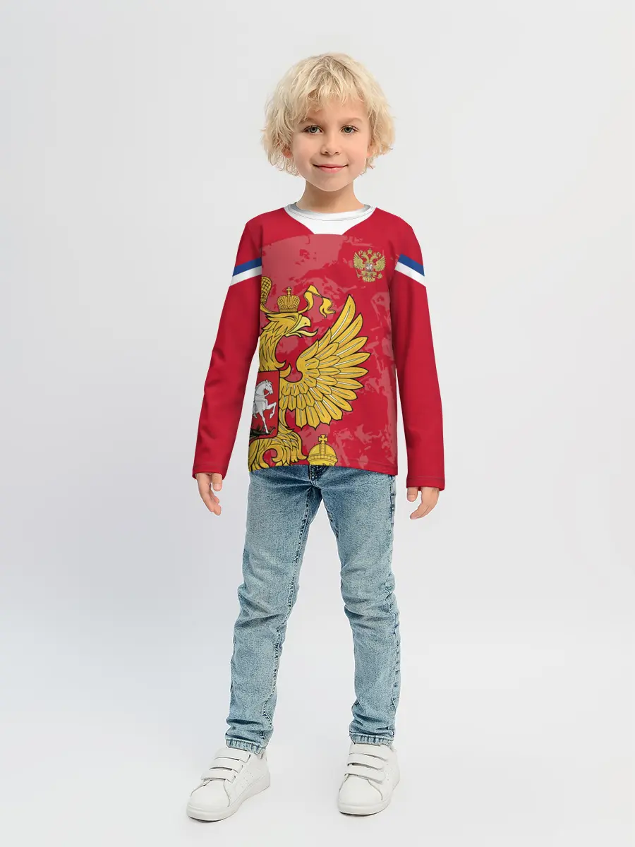 Детский лонгслив / Сборная России 2020 Exlusive