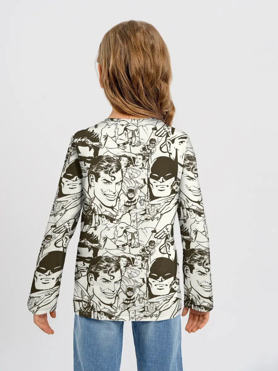 Детский лонгслив / Super Powers