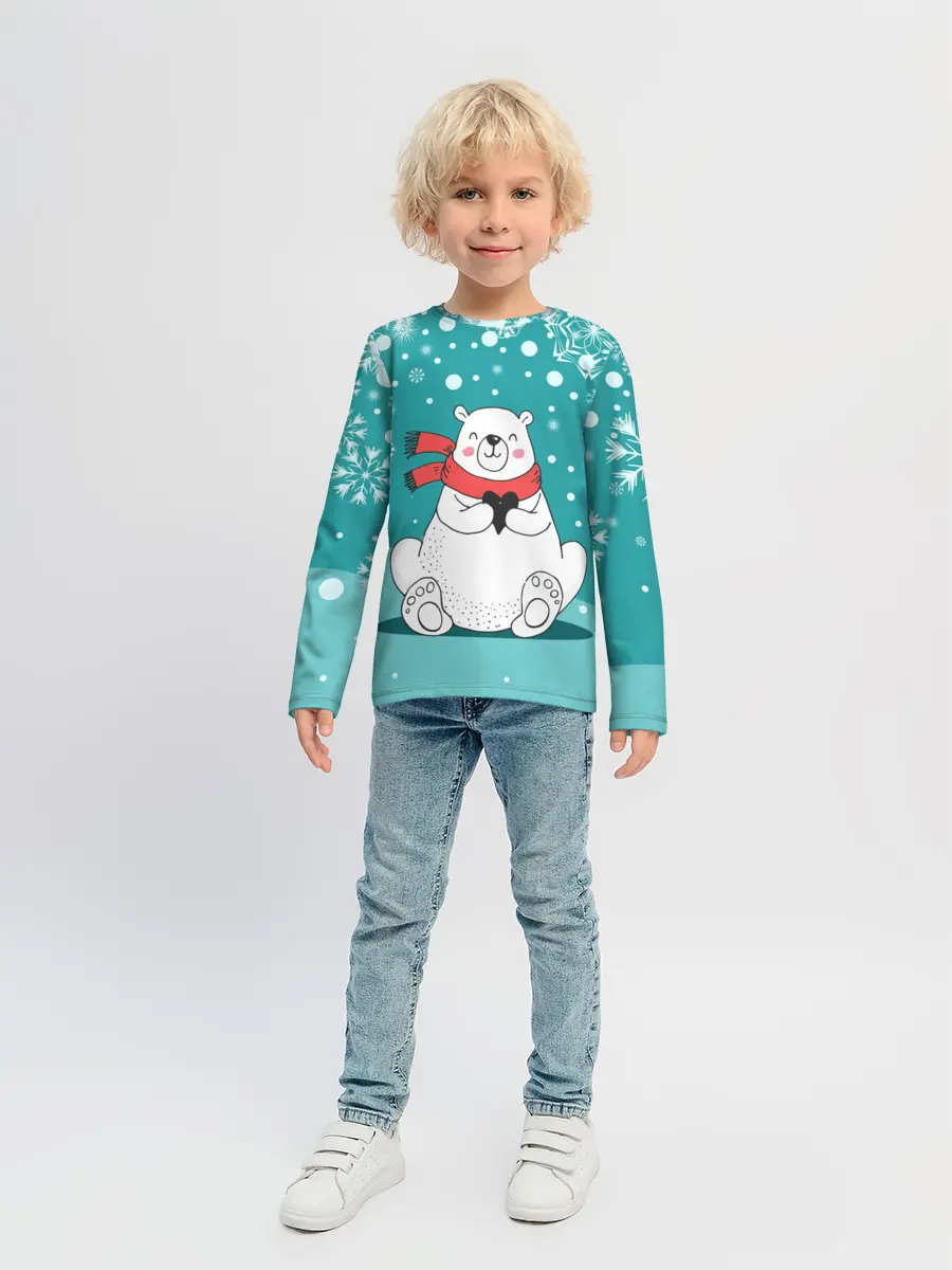 Детский лонгслив / North bear