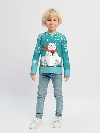 Детский лонгслив / North bear