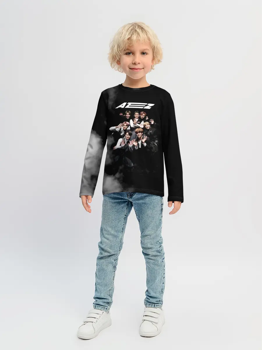 Детский лонгслив / Ateez