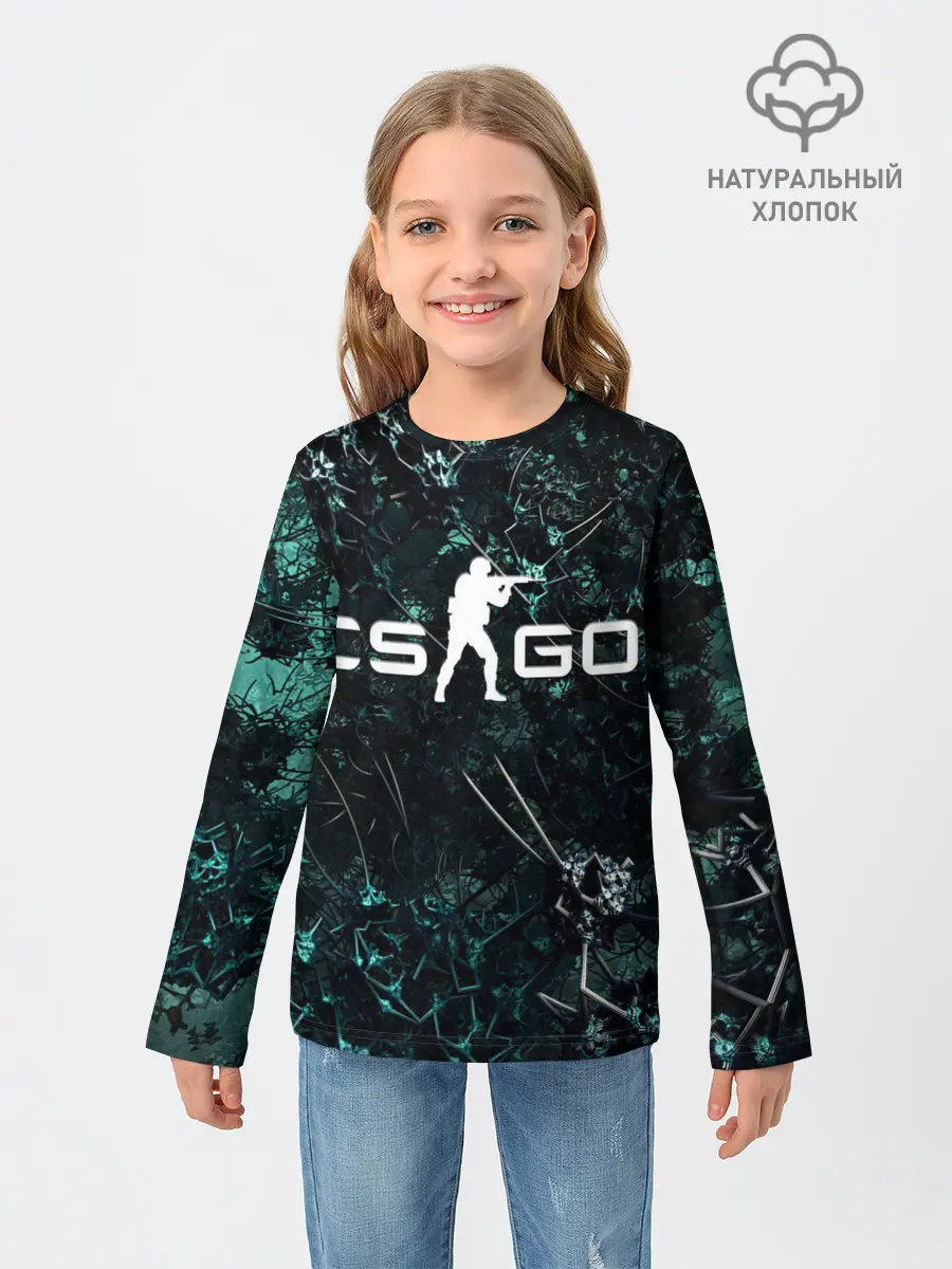 Детский лонгслив / CS GO