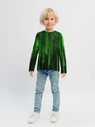 Детский лонгслив / Компьютерный язык