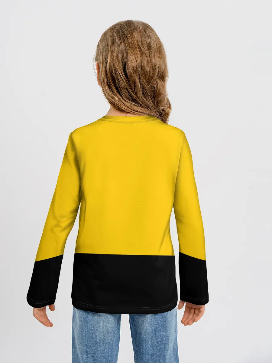 Детский лонгслив / Гордый кот.