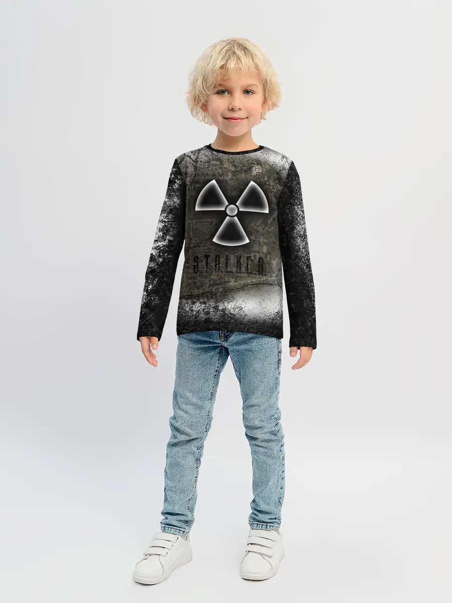 Детский лонгслив / Stalker Припять