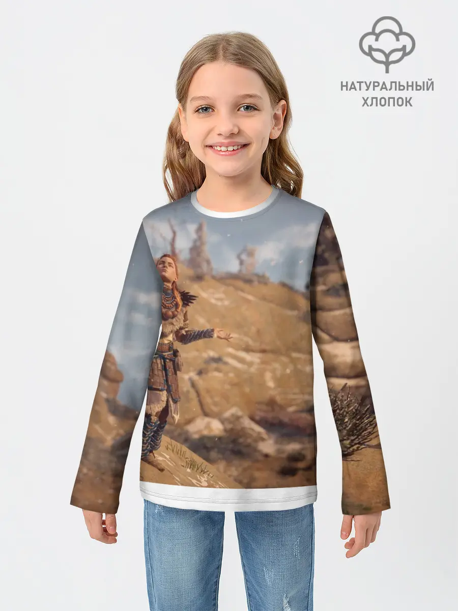 Детский лонгслив / Horizon Zero Dawn