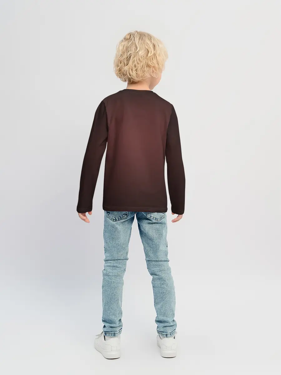 Детский лонгслив / Азирафель и Кроули