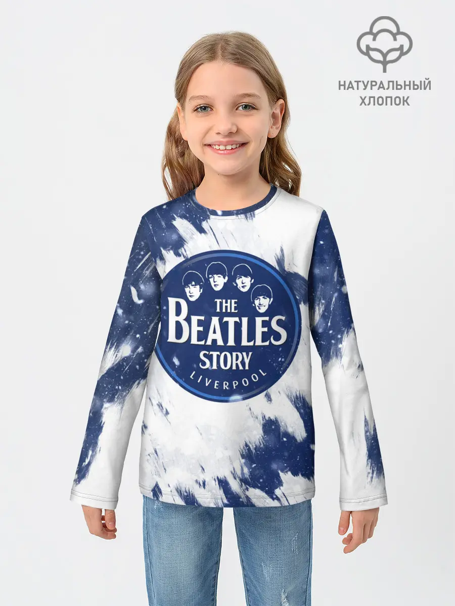 Детский лонгслив / The Beatles