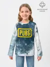 Детский лонгслив / PUBG BW