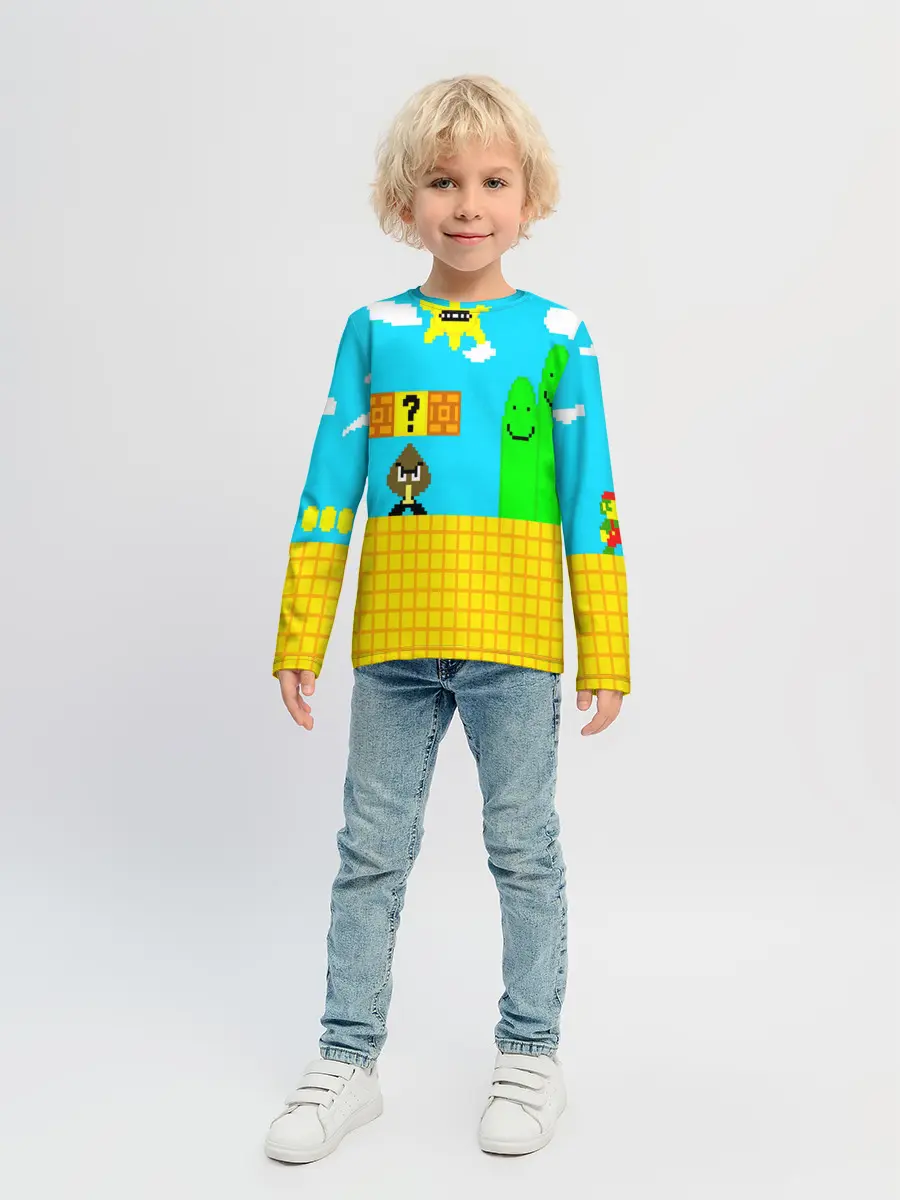 Детский лонгслив / MARIO