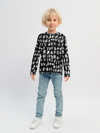 Детский лонгслив / FALLOUT BLACK