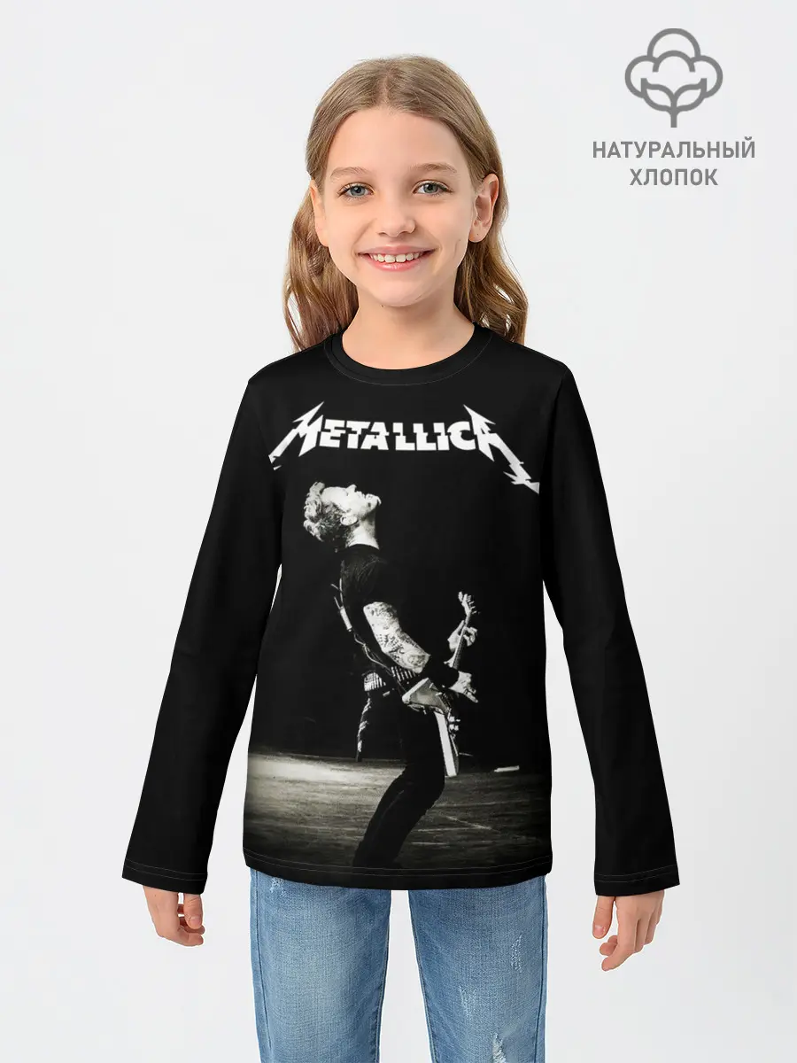 Детский лонгслив / Metallica