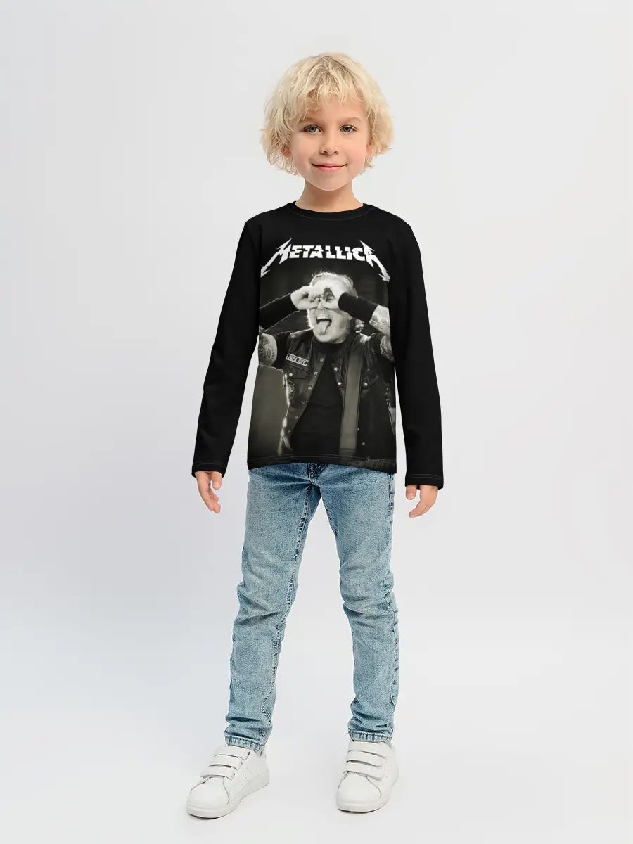 Детский лонгслив / Metallica