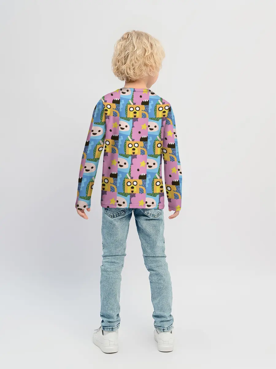 Детский лонгслив / Время приключений