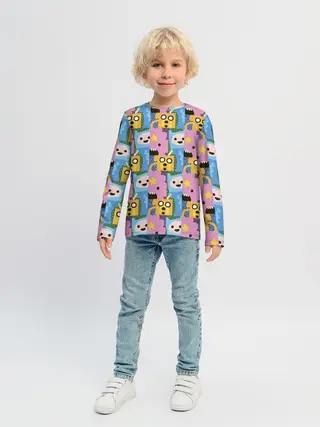 Детский лонгслив / Время приключений