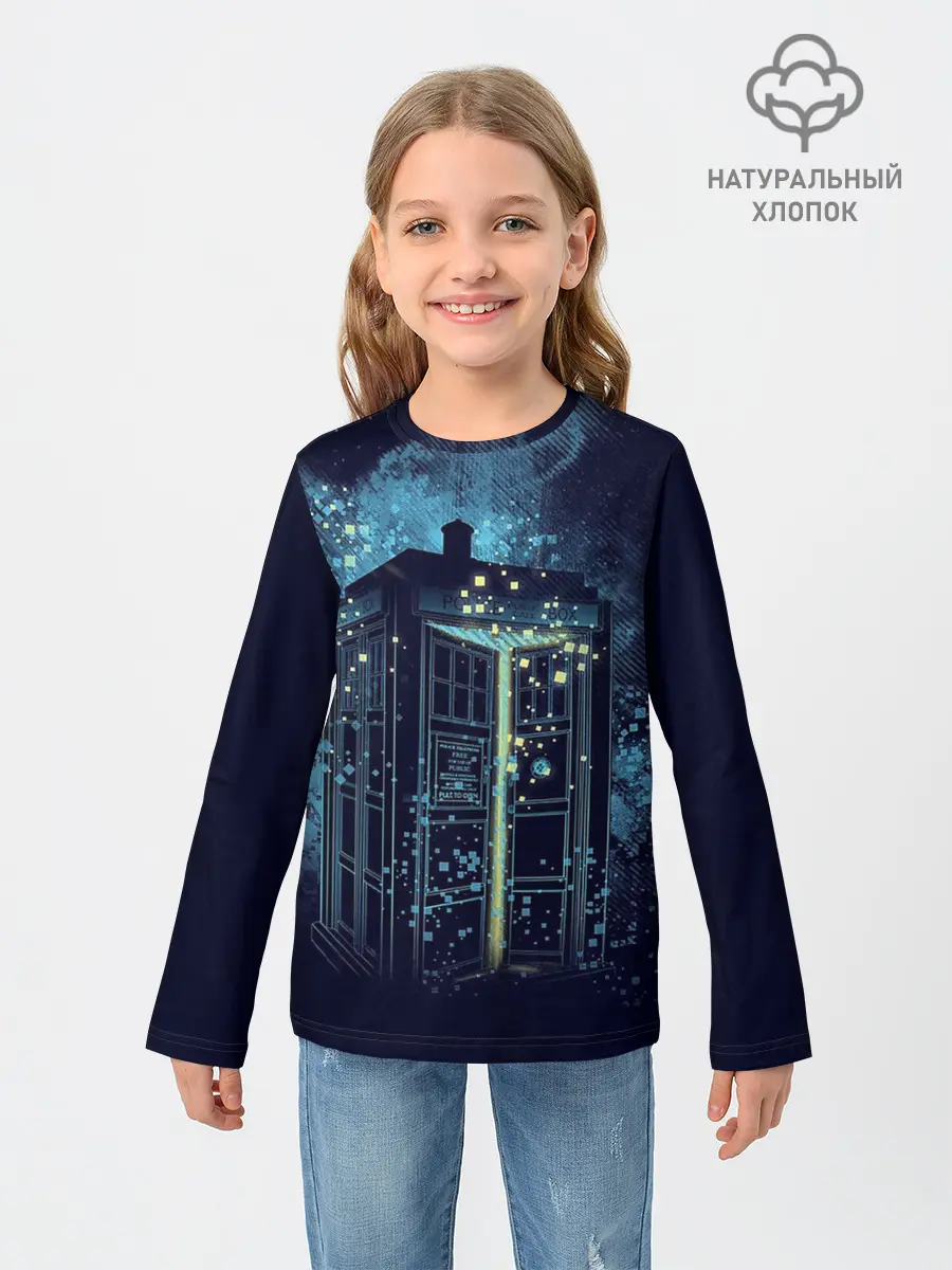 Детский лонгслив / Doctor Who