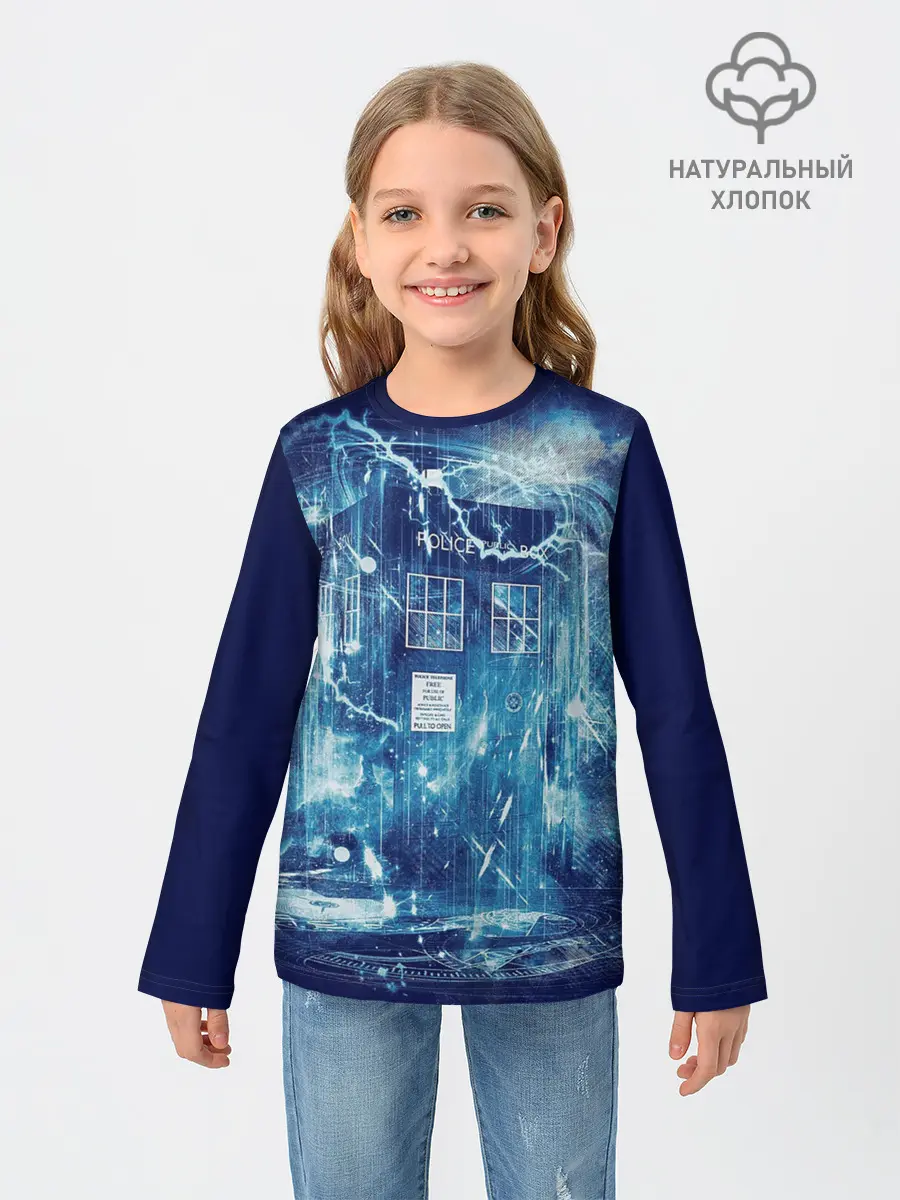 Детский лонгслив / Doctor Who