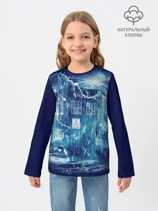 Детский лонгслив / Doctor Who