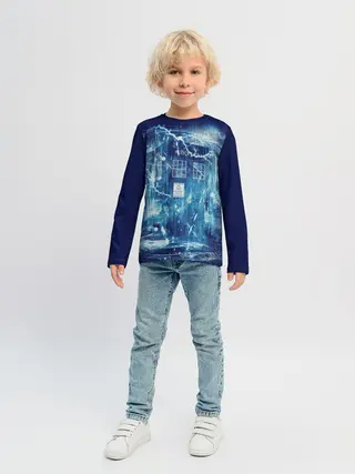 Детский лонгслив / Doctor Who