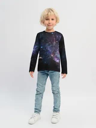 Детский лонгслив / Звезды