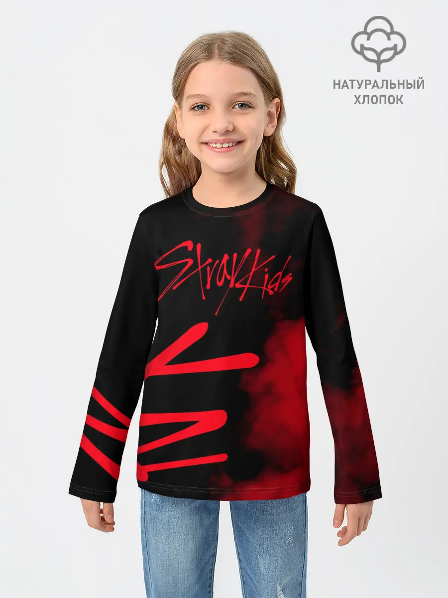 Детский лонгслив / Stray Kids