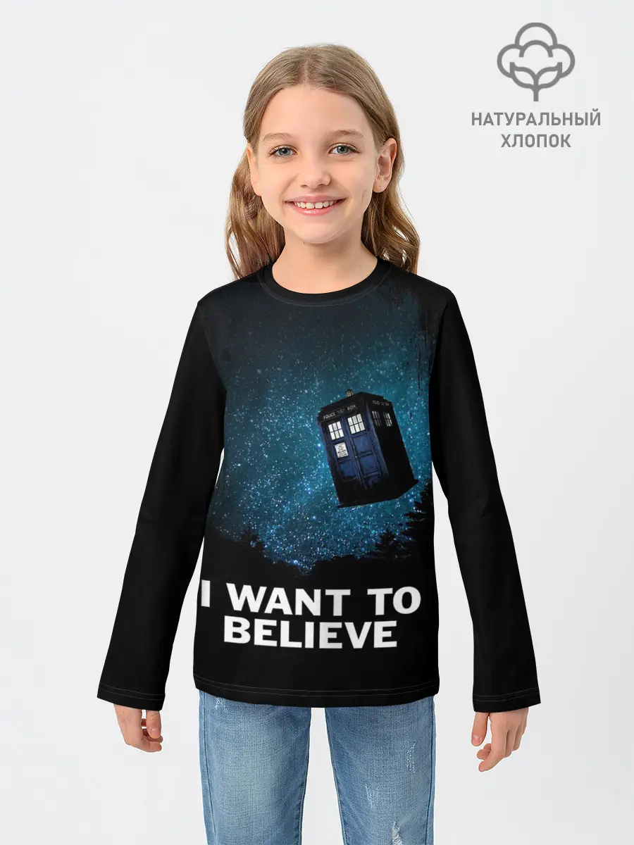 Детский лонгслив / Doctor Who