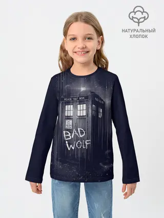 Детский лонгслив / Doctor Who