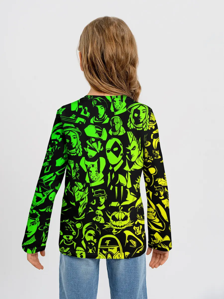 Детский лонгслив / ПЕРСОНАЖИ FORTNITE