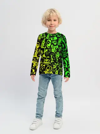 Детский лонгслив / ПЕРСОНАЖИ FORTNITE