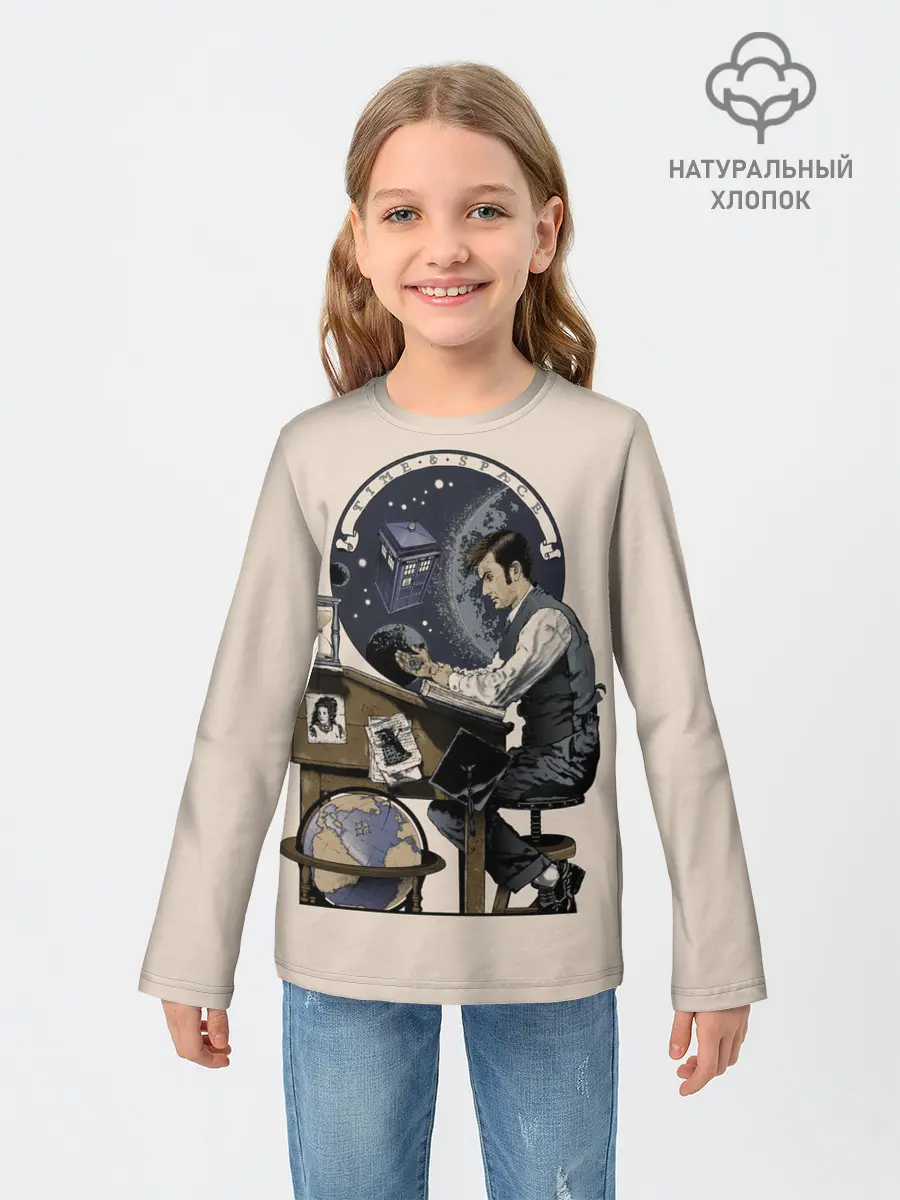 Детский лонгслив / Doctor Who