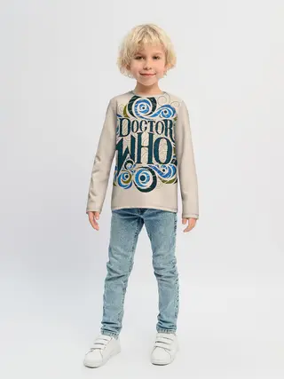 Детский лонгслив / Doctor Who