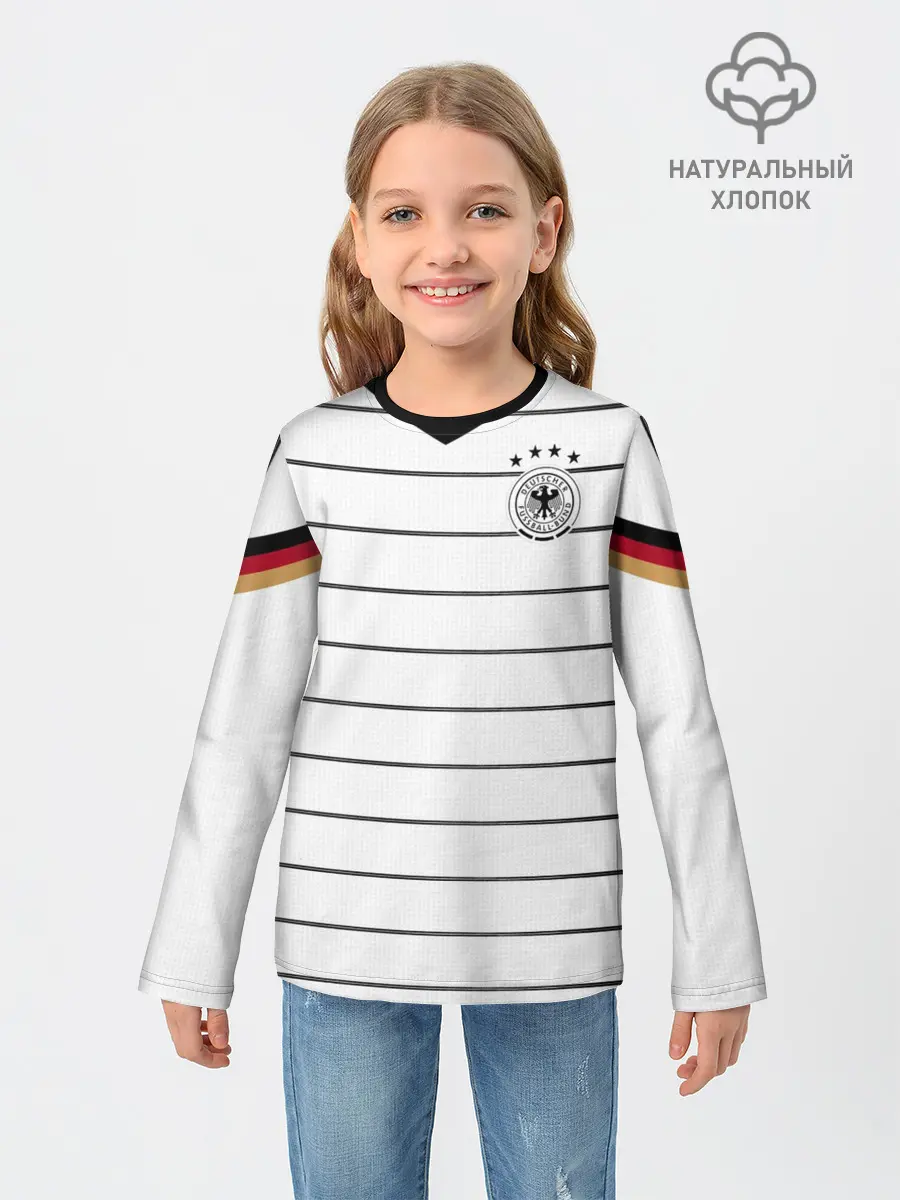 Детский лонгслив / Germany home 2020 EURO