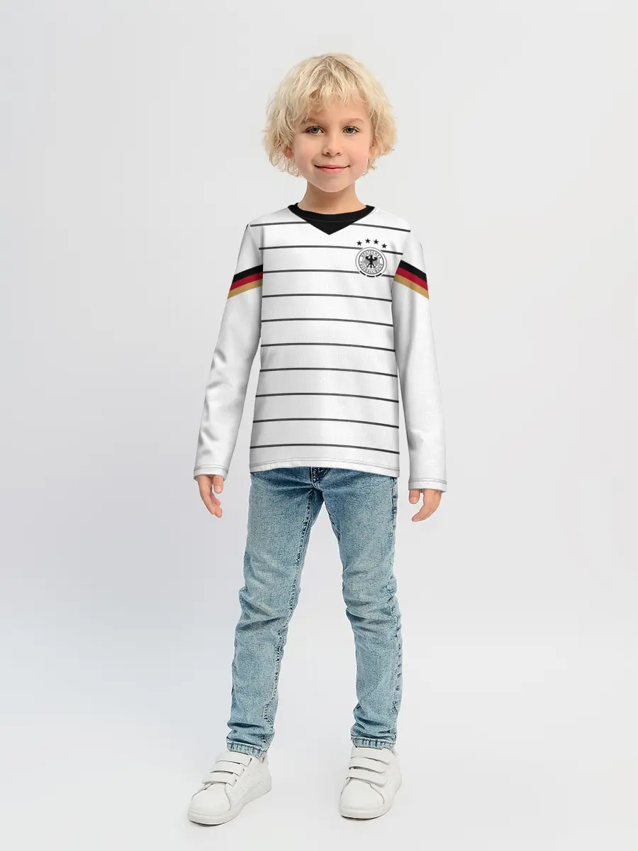 Детский лонгслив / Germany home 2020 EURO